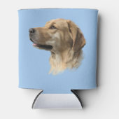 ラブラドール顔 缶クーラー (正面)