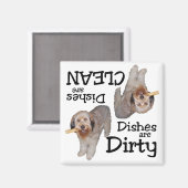 ラブラドール食洗機磁石 マグネット (正面/裏面)