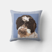 ラブラドール クッション (裏面)