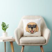 ラブラドール（サングラス付） クッション (椅子)