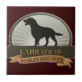 ラブラドール タイル (正面)