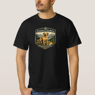 ラブラドール・ナショナルパークTシャツ | 常に冒険 Tシャツ