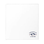 ラブラドール ノートパッド (正面)