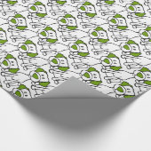 ラブラドール ラッピングペーパー (角)