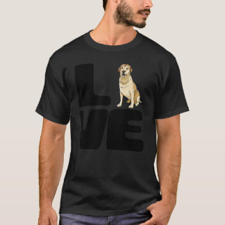 ラブラドール・レトリバーを愛す Tシャツ