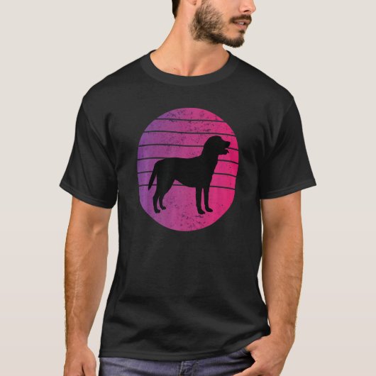 ラブラドール・レトリバー犬の種類 16 Tシャツ (正面)