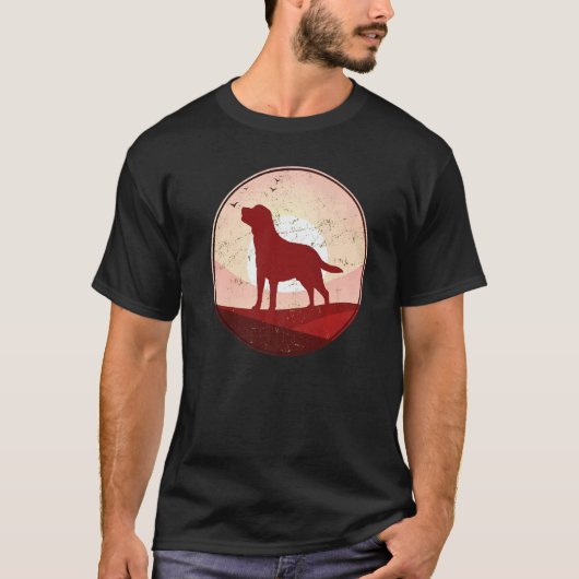 ラブラドール・レトリバー犬種 28 Tシャツ (正面)