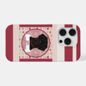 ラブラドール・レトリバー ハート iPhone 11 Pro カー iPhoneケース (裏面横)
