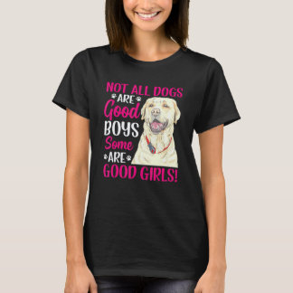 ラブラドール・レトリバー 中にはいい子もいるのよ 面白い犬 グラフィック Tシャツ