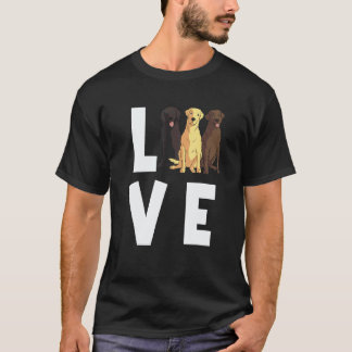 ラブラドール レトリバー 犬 メンズ レディース 5 Tシャツ