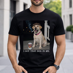 ラブラドール・レトリーバーが私の一部、面白いペットグッズ Tシャツ