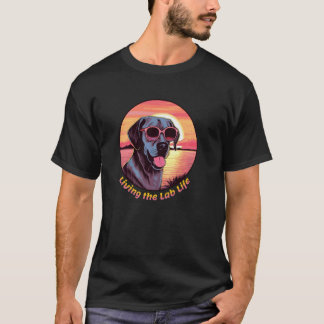 ラブラドール・レトリーバーと生きるラボ生活 ロングS Tシャツ