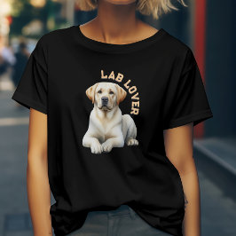 ラブラドール・レトリーバー犬好き Tシャツ