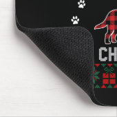 ラブラドール・レトリーバー犬愛好家ギフト クリスマスの醜い  マウスパッド (コーナー)