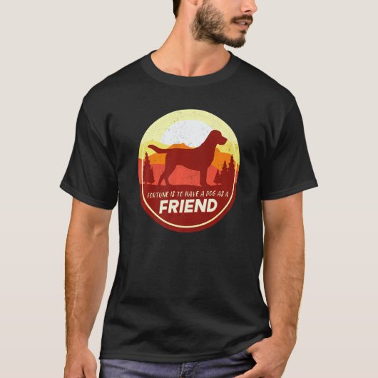ラブラドール・レトリーバー犬種 18 Tシャツ (正面)