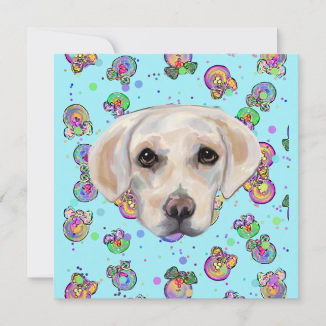 ラブラドール・レトリーバー (正面)