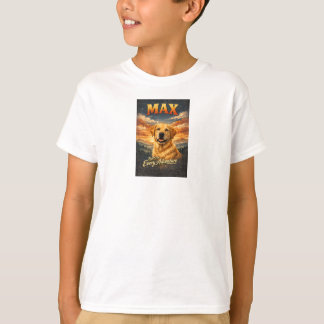 ラブラドール・レトリーバー オールドサンフェード Shi Tシャツ