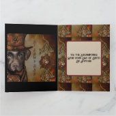 ラブラドール・レトリーバー カード (内部)