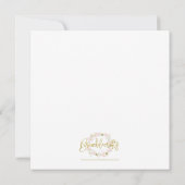 ラブラドール・レトリーバー ギフトカード 招待状 (裏面)