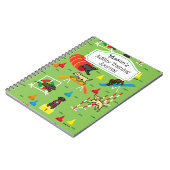 ラブラドール·レトリーバー·ドッグ敏捷性訓練 ノートブック (左側)