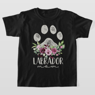 ラブラドール・レトリーバー ペット 犬 ママ ギフト ラブ モム Tシャツ