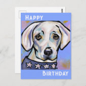 ラブラドール・レトリーバー ポストカード (正面/裏面)