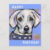 ラブラドール・レトリーバー ポストカード (正面)