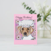 ラブラドール・レトリーバー ポストカード (スタンド正面)