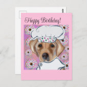 ラブラドール・レトリーバー ポストカード (正面/裏面)