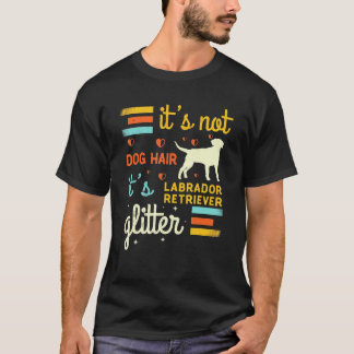 ラブラドール・レトリーバー 犬の毛 抜け毛 ペット ラブラドール Tシャツ