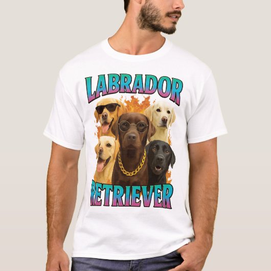 ラブラドール・レトリーバー Tシャツ (正面)