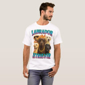 ラブラドール・レトリーバー Tシャツ (正面フル)