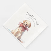 ラブラドール ワンチャン お絵描き 楽しい ペット 飲み物は私に (コーナー)