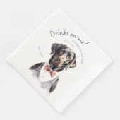 ラブラドール ワンチャン お絵描き 楽しい ペット 飲み物は私に (コーナー)