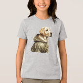 ラブラドール/犬の狩り トライブレンドTシャツ (正面)