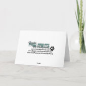 ラブラドール – 黄色 – 取りに行く！ カード (裏面)