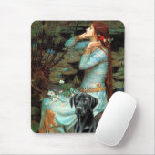 ラブラドール（黒1） - Ophelia マウスパッド (マウス)