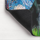 ラブラドール(黒) – スターリーナイト マウスパッド (コーナー)