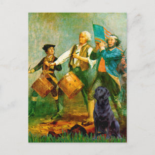 ラブラドール（黒） - &aposの精神；76 ポストカード