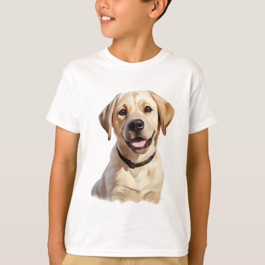 ラブラドール Tシャツ (正面)