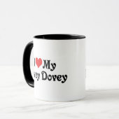 ラブラブが大好き マグカップ (正面左)