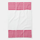 ラブラブラブラブキッチンタオル キッチンタオル (縦)