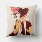 ラブラブ カップル ラブ 枕 (裏面)