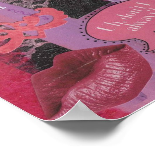 ラブラブ ポスター (角)