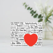 ラブラブ ポストカード (スタンド正面)