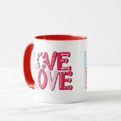 ラブラブ マグカップ (正面左)