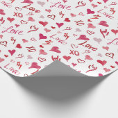 ラブラブ ラッピングペーパー (角)
