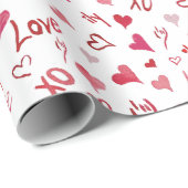 ラブラブ ラッピングペーパー (ロールコーナー)