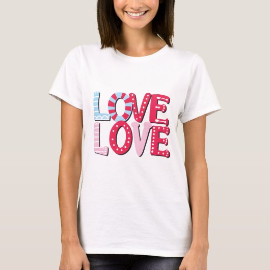 ラブラブ Tシャツ (正面)