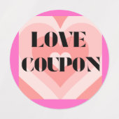 ラブラベルV日 ラベル (デザイン2)